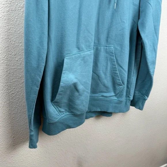Vintage Volcom‎ Stone Company Mens Y2K Hoodie Size L Blue Preppy 90s Skater - Picture 4 of 16
